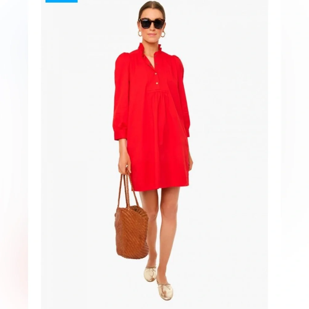 Pomander Place Tuckeruck red Claiborne dress XL